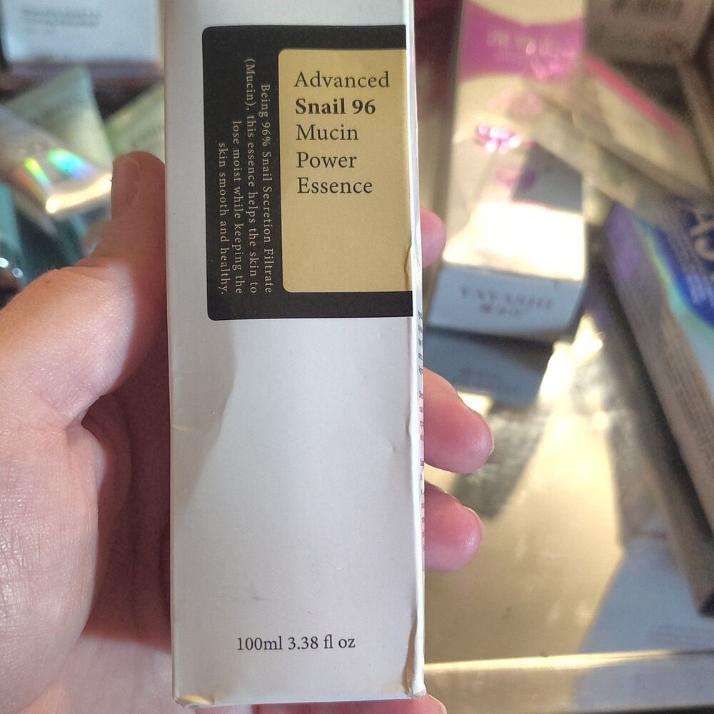COSRX Advanced Snail 96 Mucin Essence Moisturizer Snail + HA 3.38 fl oz